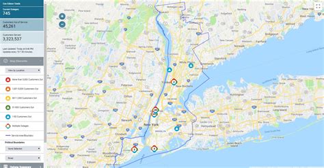 Challenges of implementing MAP New York Power Outage Map